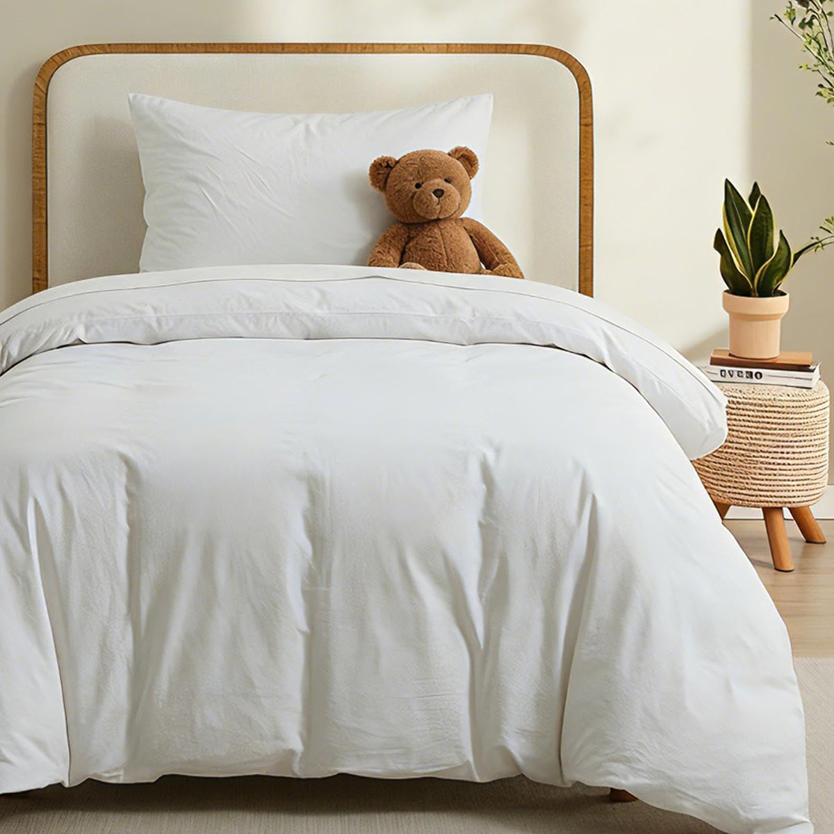 LOVQUE housse de couette devant emballage présentation soignée et pratique