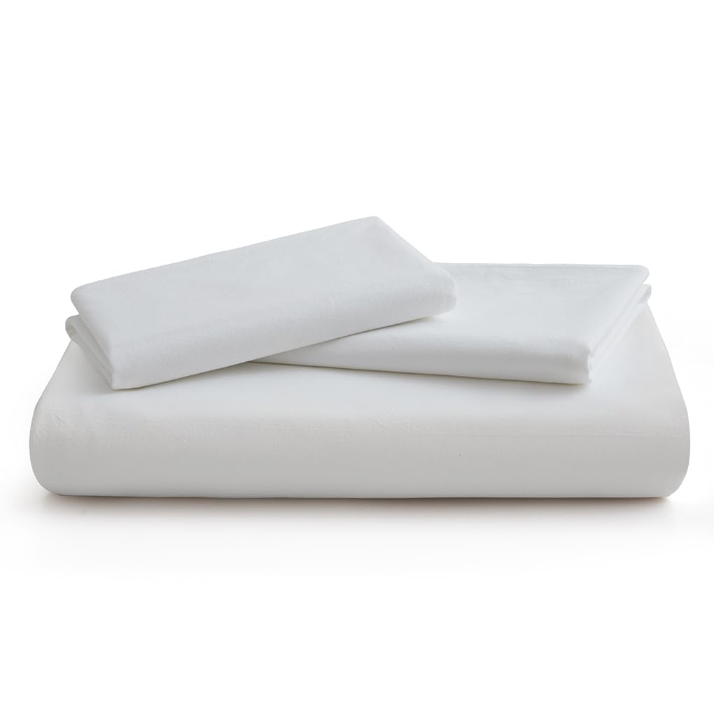 LOVQUE housse de couette en usage montrant respirabilité et tombé naturel