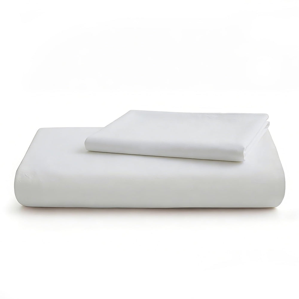 LOVQUE housse pliée avec étiquette entretien pour lavage simple