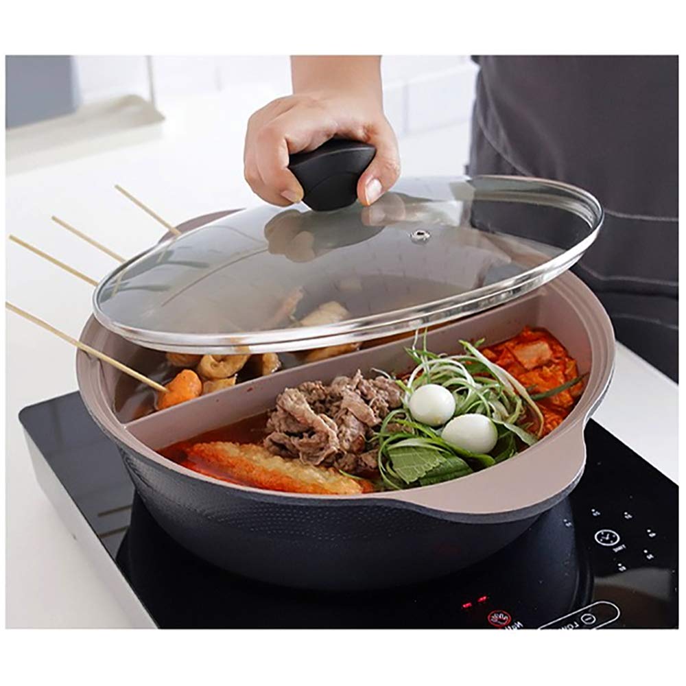 LP LIVING PLUS marmite à côté d’une assiette pour comparaison d’échelle et de capacité
