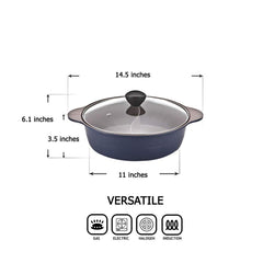 LP LIVING PLUS séparateur central visible, permet deux bouillons séparés sans mélange