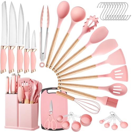LSFCHUJU coffret devant montrant l’ensemble rose et rangement organisé
