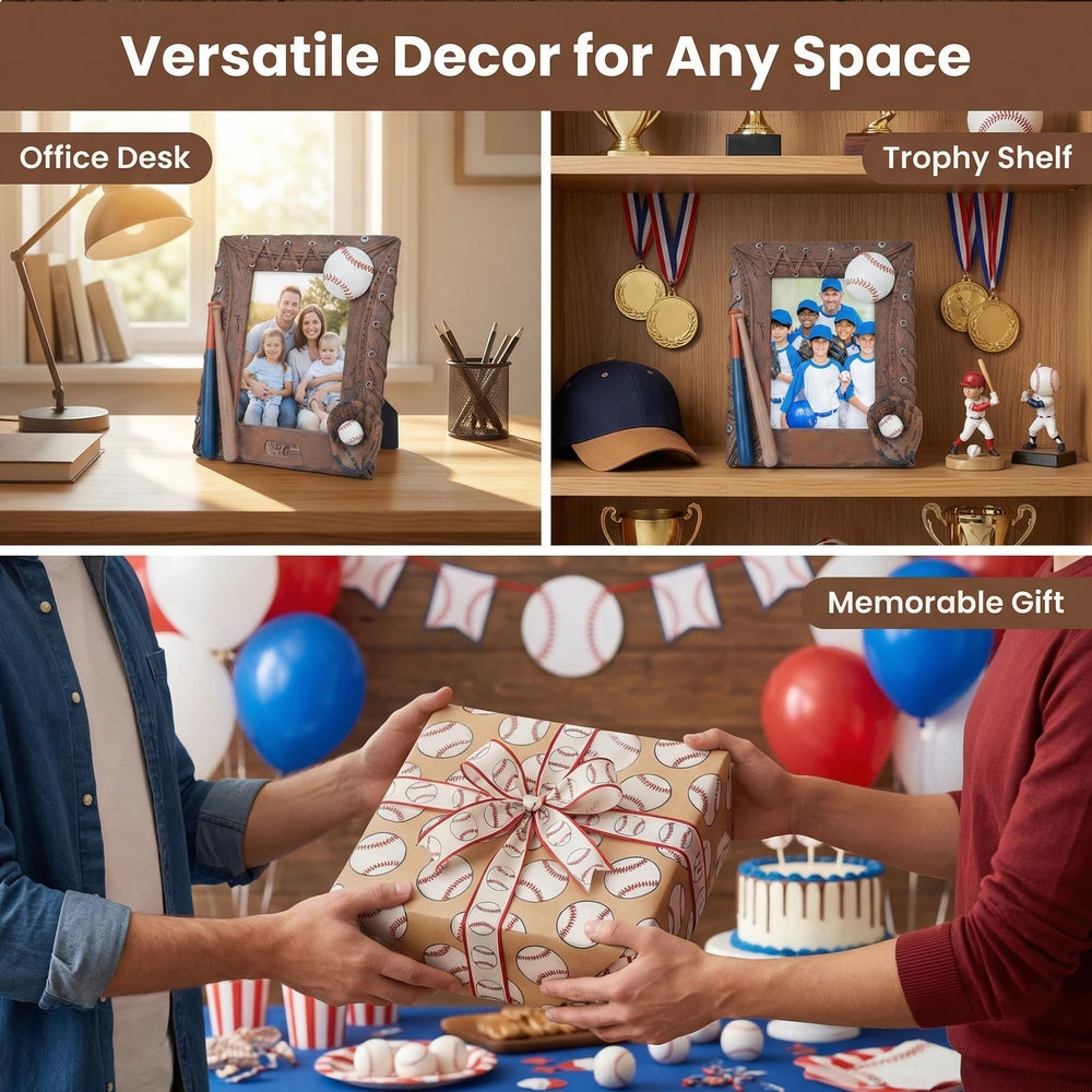 Luai Fashion cadre posé sur bureau montrant décoration sportive élégante