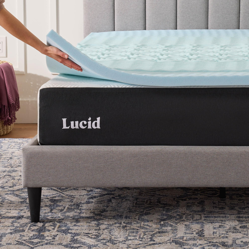 Comparaison d'épaisseur LUCID 2" avec objet pour évaluer profil