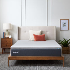 LUCID boîte scellée du surmatelas prête à l'expédition, livraison pratique