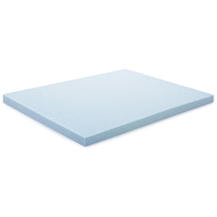Surmatelas LUCID posé sur un lit montrant confort ultra-plush et meilleure conformité corporelle