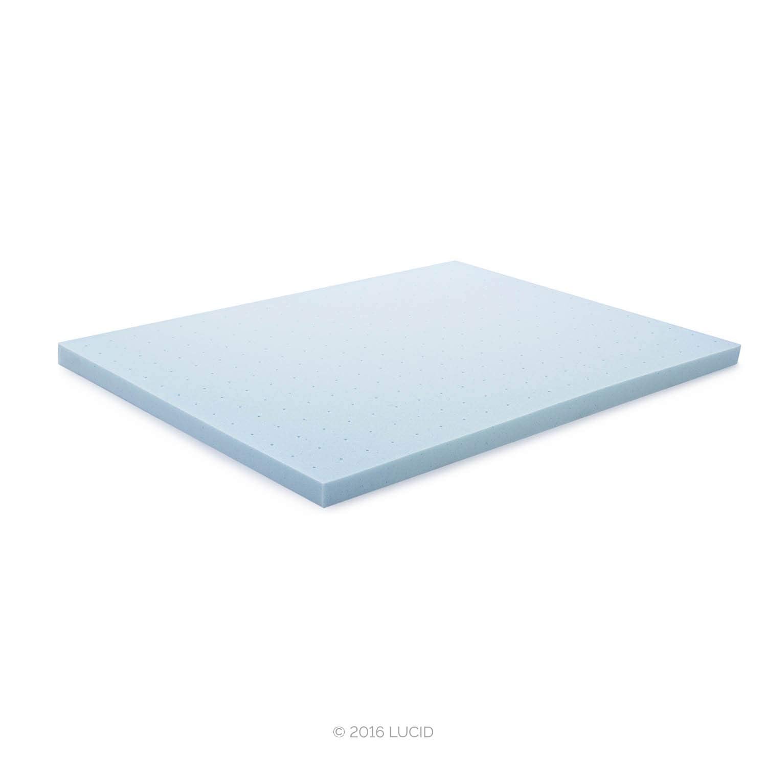Surmatelas LUCID avec alèse compatible pour protection et longévité