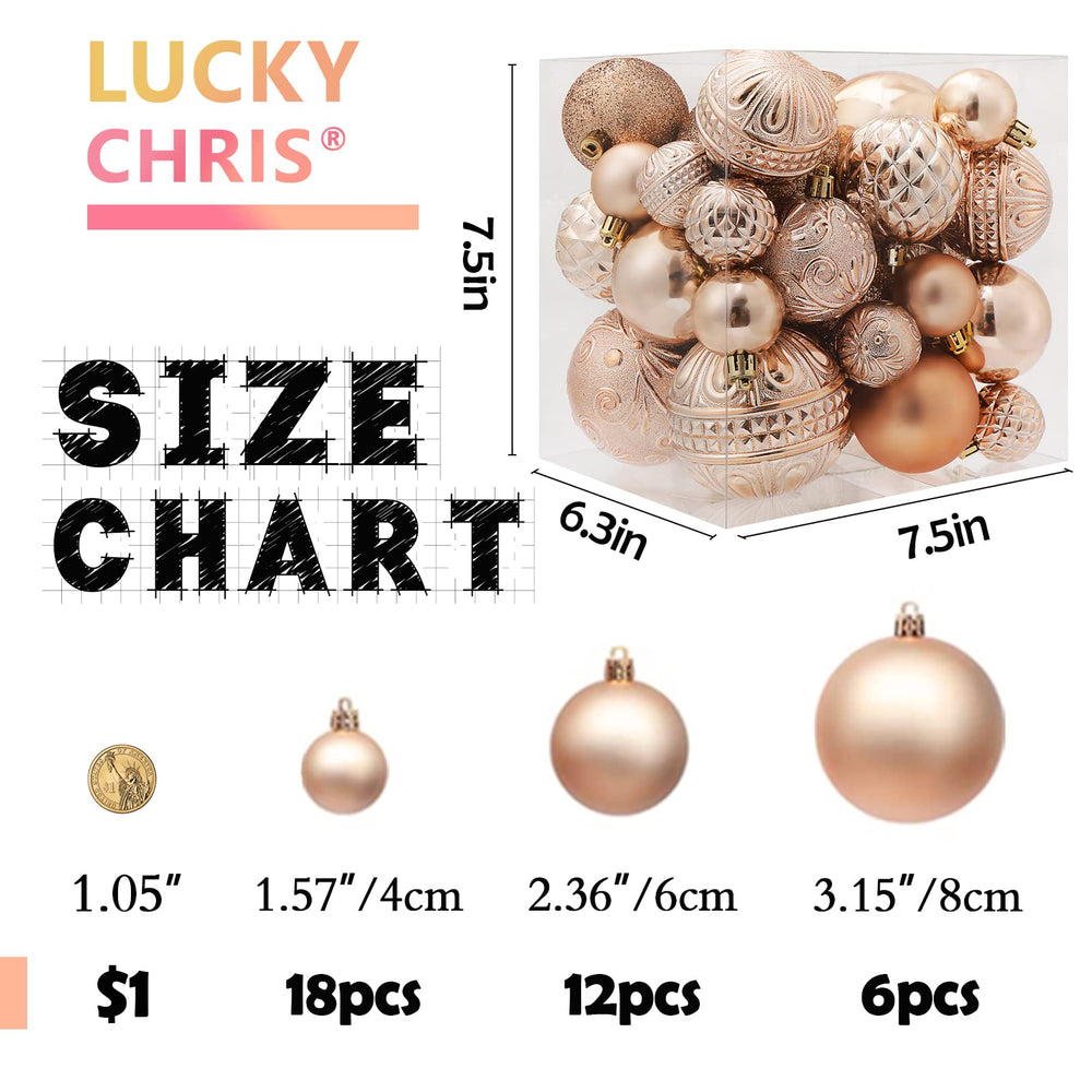 LUCKYCHRIS boules dans un vase comme centre de table décoratif