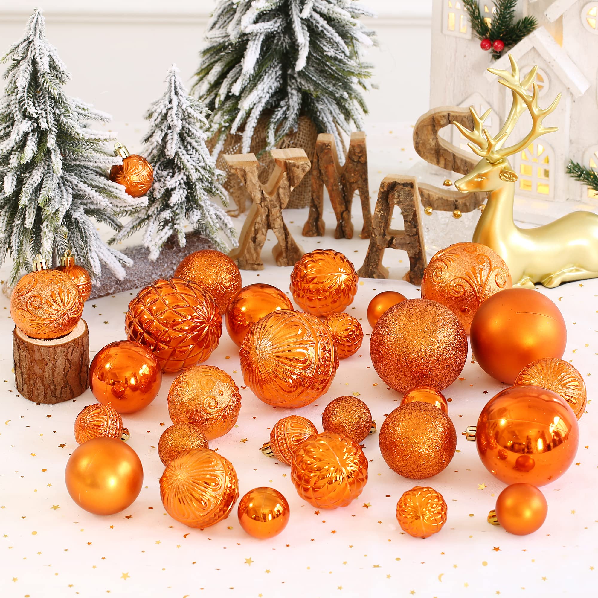 LUCKYCHRIS boules suspendues sur sapin apportant chaleur festive