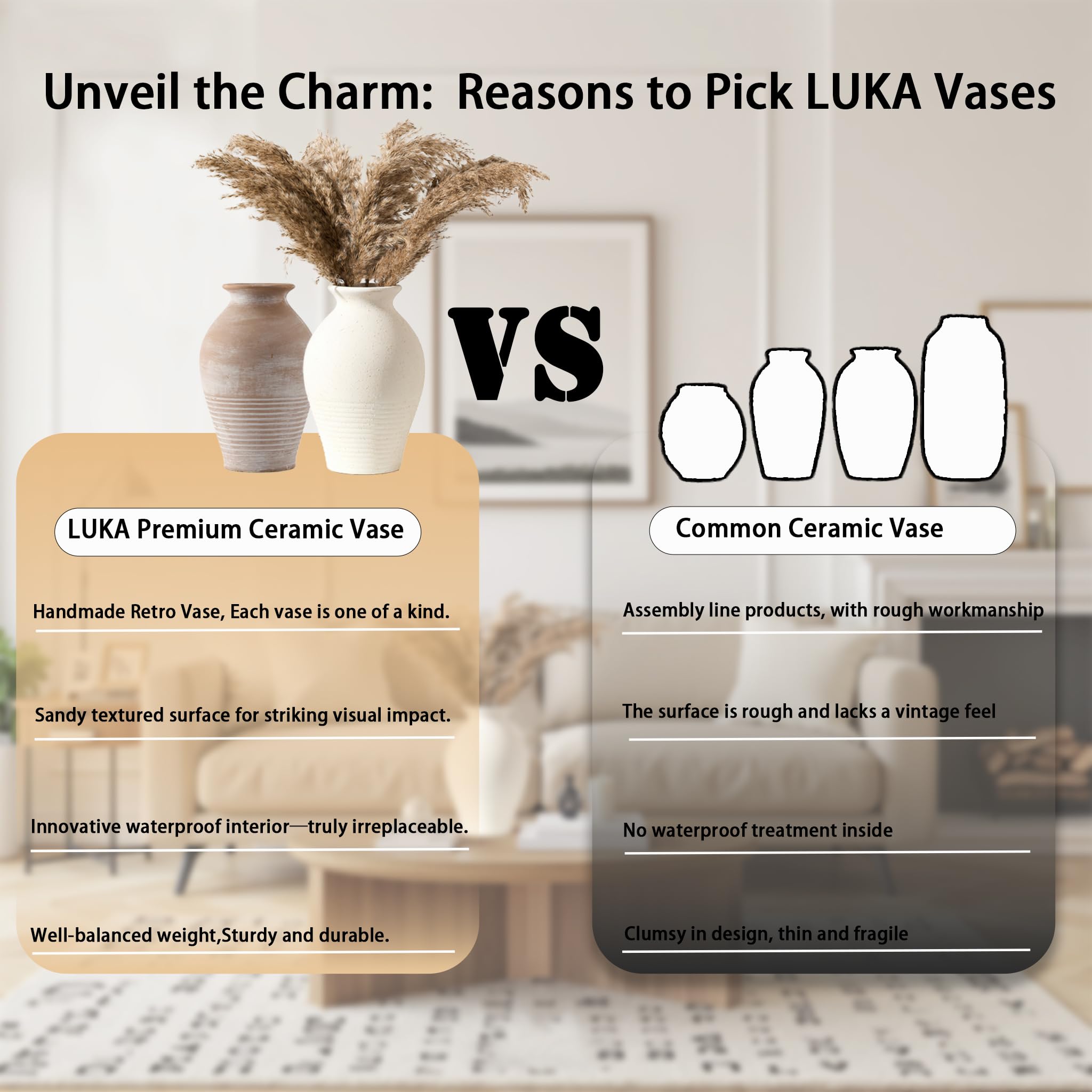 Comparaison LUKA à l'échelle près d'une main pour visualiser ses dimensions