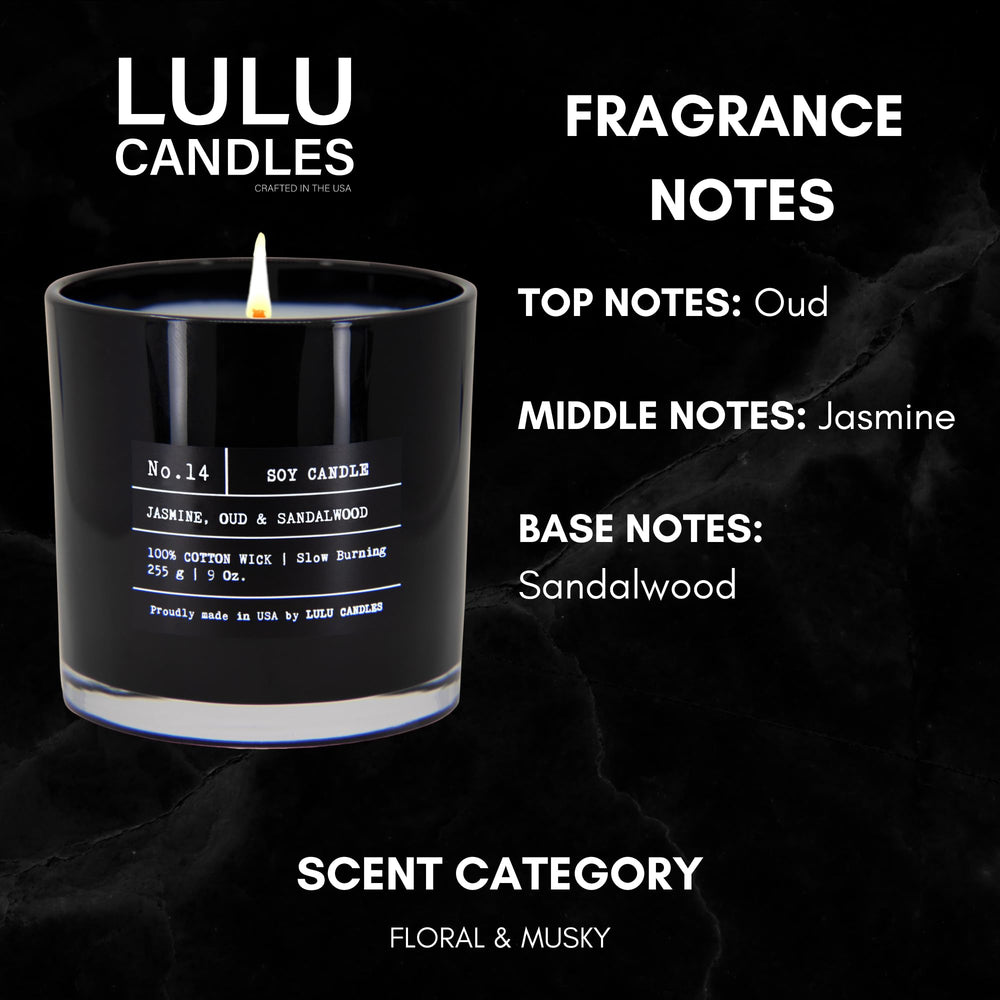 Lulu Candles coffret de deux bougies, valeur et continuité parfumée