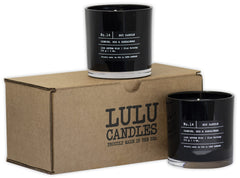 Lulu Candles mèche 100% coton prête à brûler, combustion propre