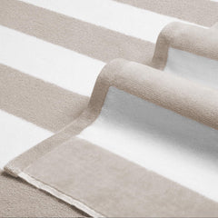 LULUHOME gros plan tissu coton peigné pour douceur et absorption