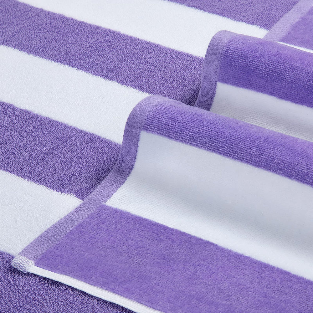 LULUHOME gros plan coton peigné montrant douceur et absorption