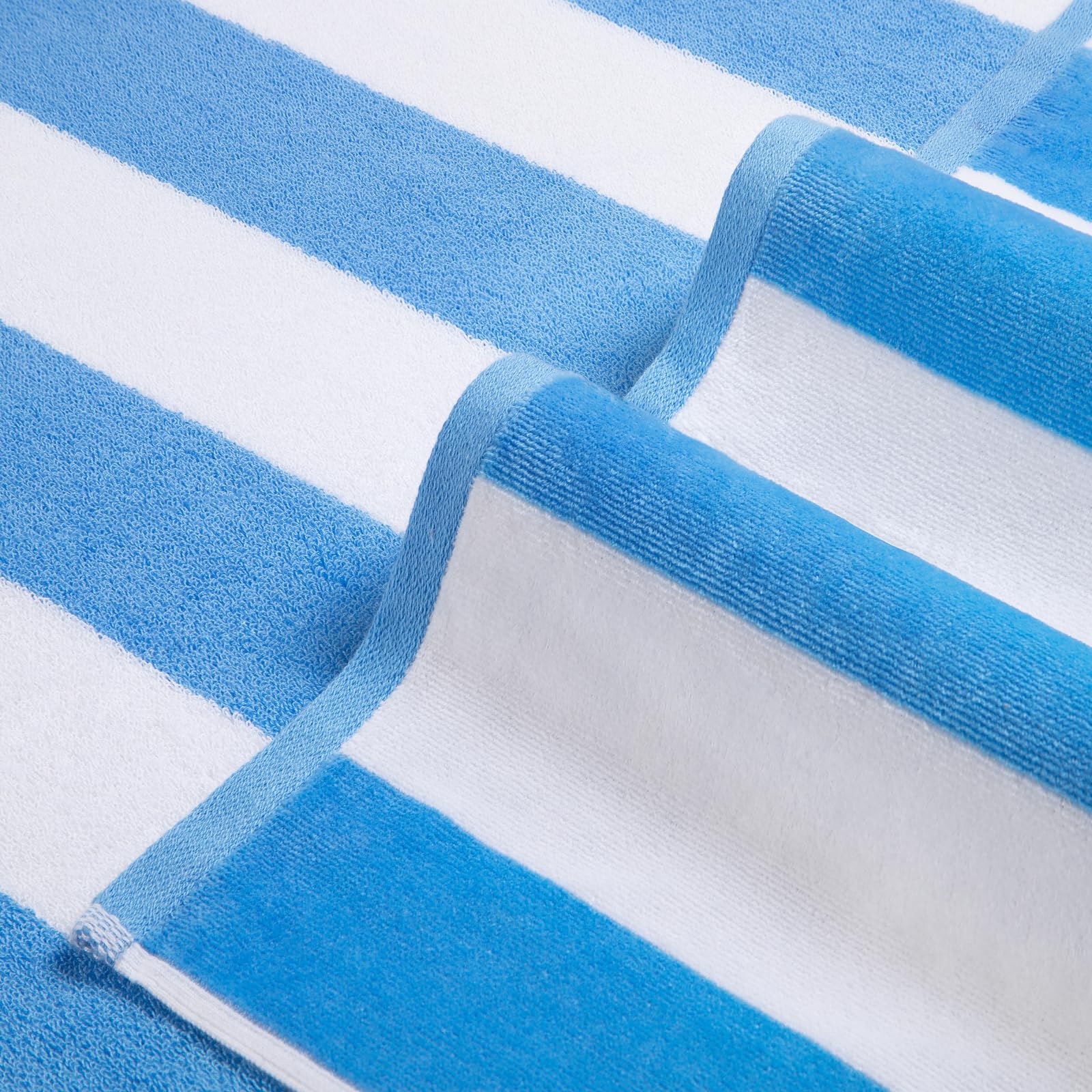LULUHOME gros plan texture coton peigné montrant douceur et résistance
