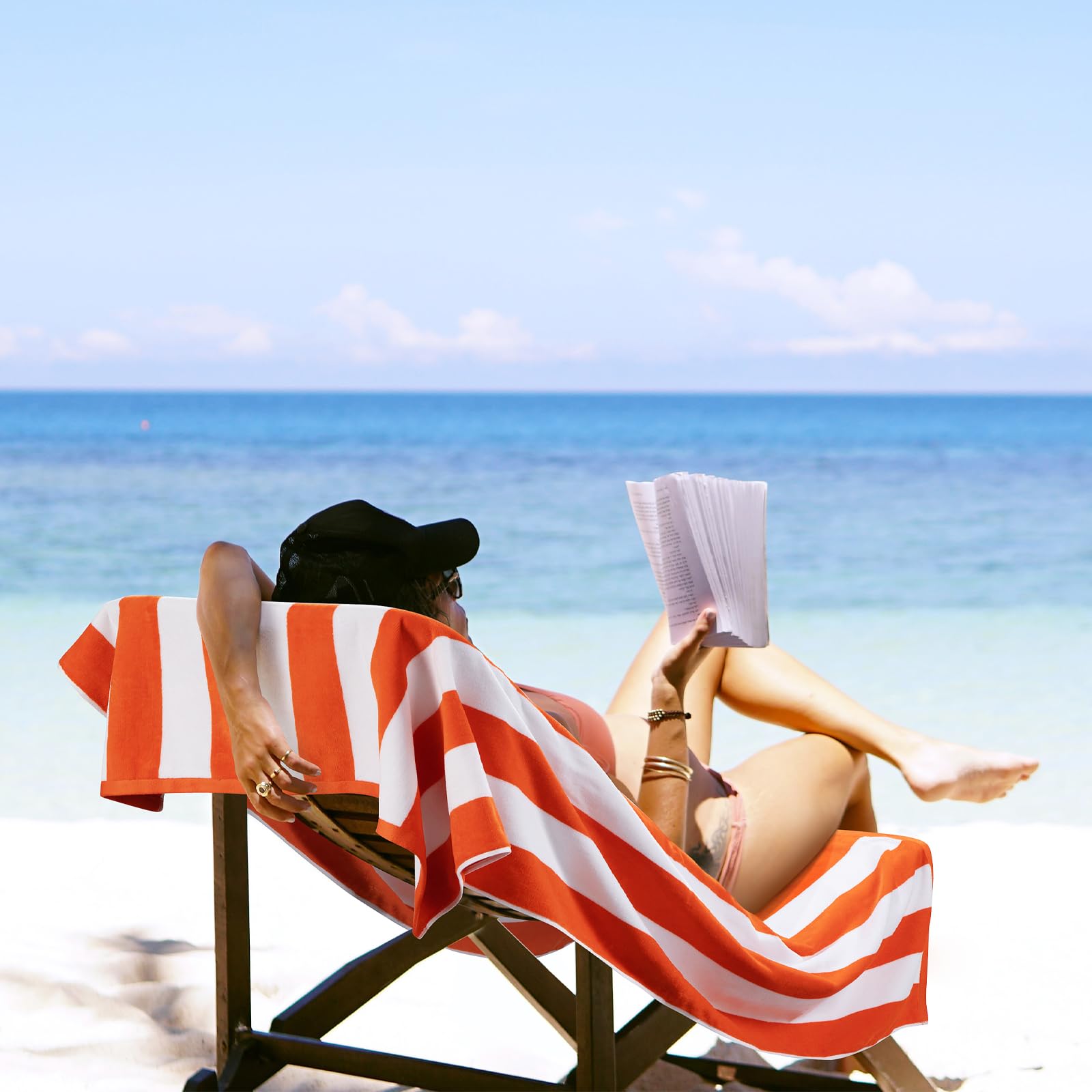 LULUHOME serviette en usage sur le sable offrant espace et confort