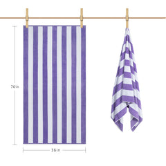 LULUHOME serviette pliée montrant facilité de rangement