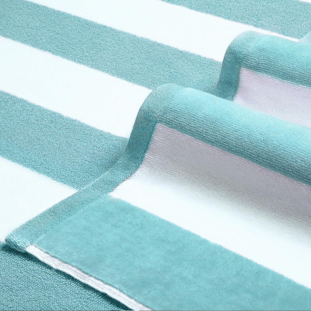 LULUHOME gros plan texture coton peigné, douceur supérieure et peu de peluches