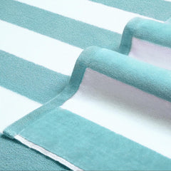 LULUHOME gros plan texture coton peigné, douceur supérieure et peu de peluches