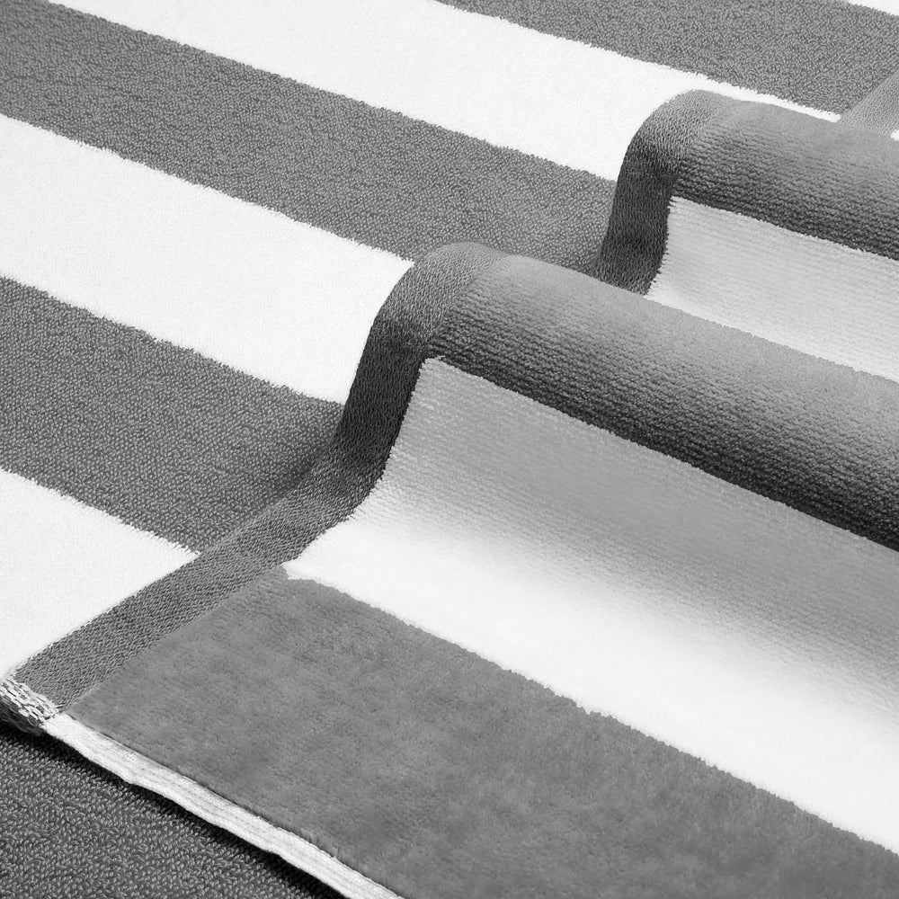 LULUHOME gros plan du coton peigné montrant douceur et absorption