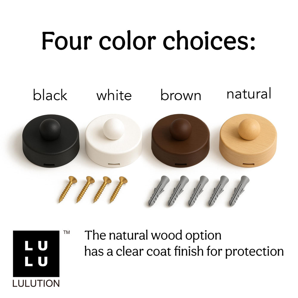 LULUTION détail finition bois lisse, apporte une touche chaleureuse