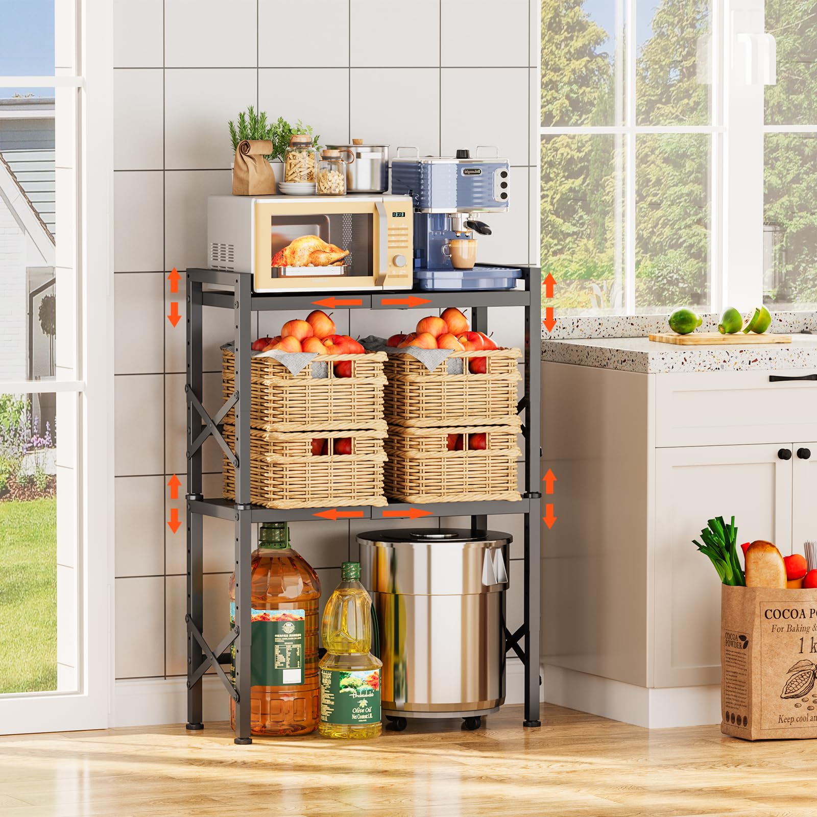 LUMAMU comparaison taille bouteilles montre capacité modulable