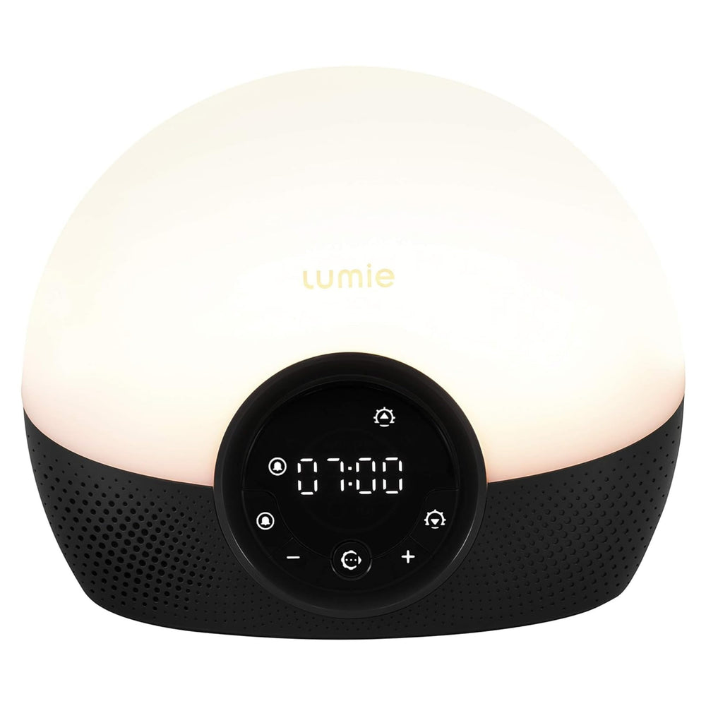 Lumie Bodyclock face avant affichant un réveil fiable et apaisant