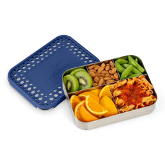 LunchBots gros plan sur compartiment montrant finition lisse et robustesse