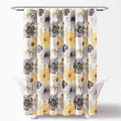 Lush Decor gros plan motif aquarelle floral montrant élégance