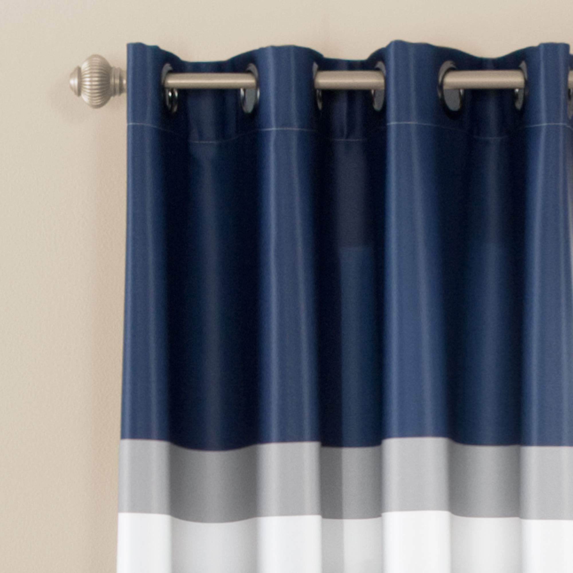 Lush Decor gros plan œillets métalliques pour installation facile et durable
