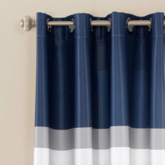 Lush Decor gros plan œillets métalliques pour installation facile et durable