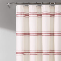 Gros plan tissu 100% coton Lush Decor montrant texture naturelle et tombé élégant