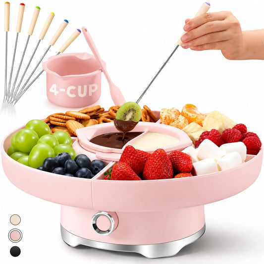 LUSHYUM vue frontale du set montrant élégance et grande capacité