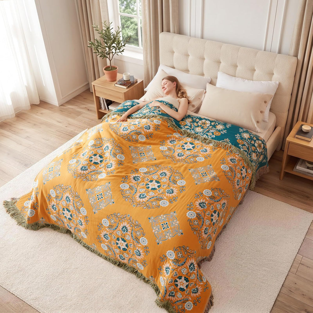 LUTBM plaid utilisé dans coin lecture pour chaleur et relaxation