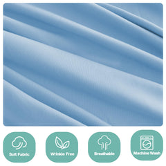 Luv4babe drap plat et taie pliés pratique pour rangement et réassort rapide