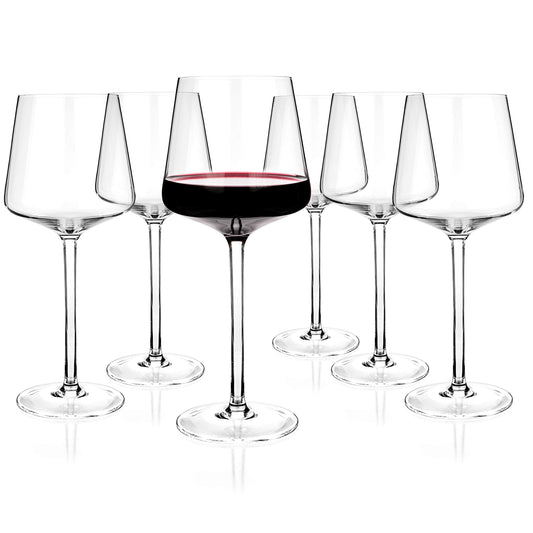LUXBE vue avant du verre grand format valorise l'élégance et l'oxygénation