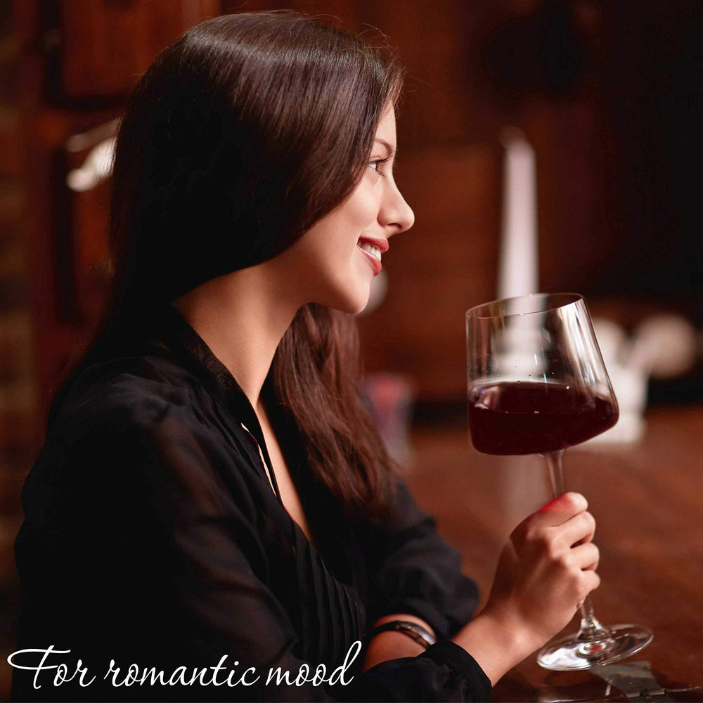 LUXBE groupe de 4 verres sur table idéal pour dîner