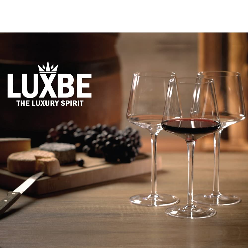 LUXBE verre profil plein mettant en valeur capacité et style
