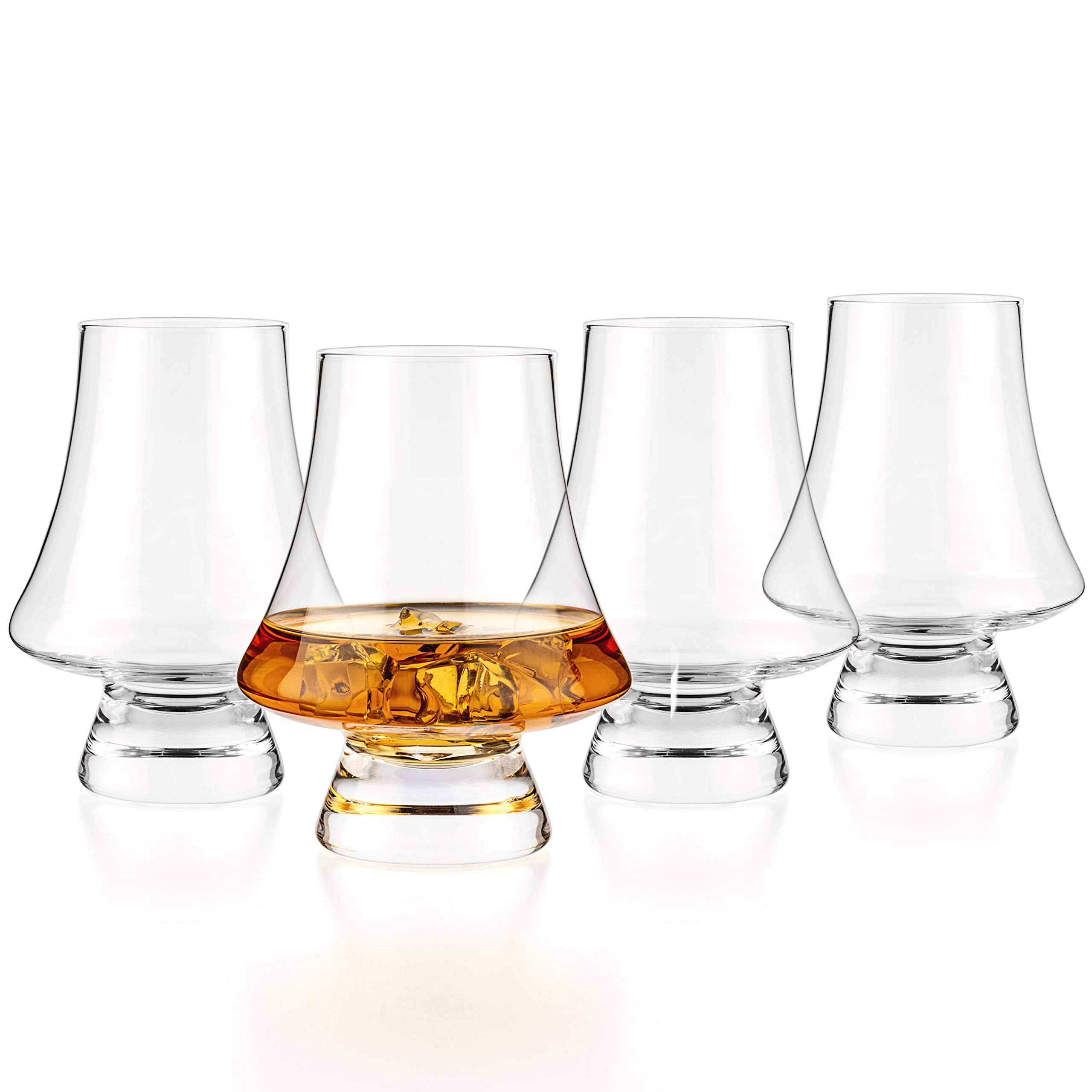 LUXBE lot de 4 verres snifter montrant ensemble et design moderne bénéfice présentation élégante