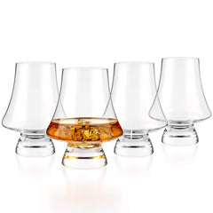 LUXBE lot de 4 verres snifter montrant ensemble et design moderne bénéfice présentation élégante