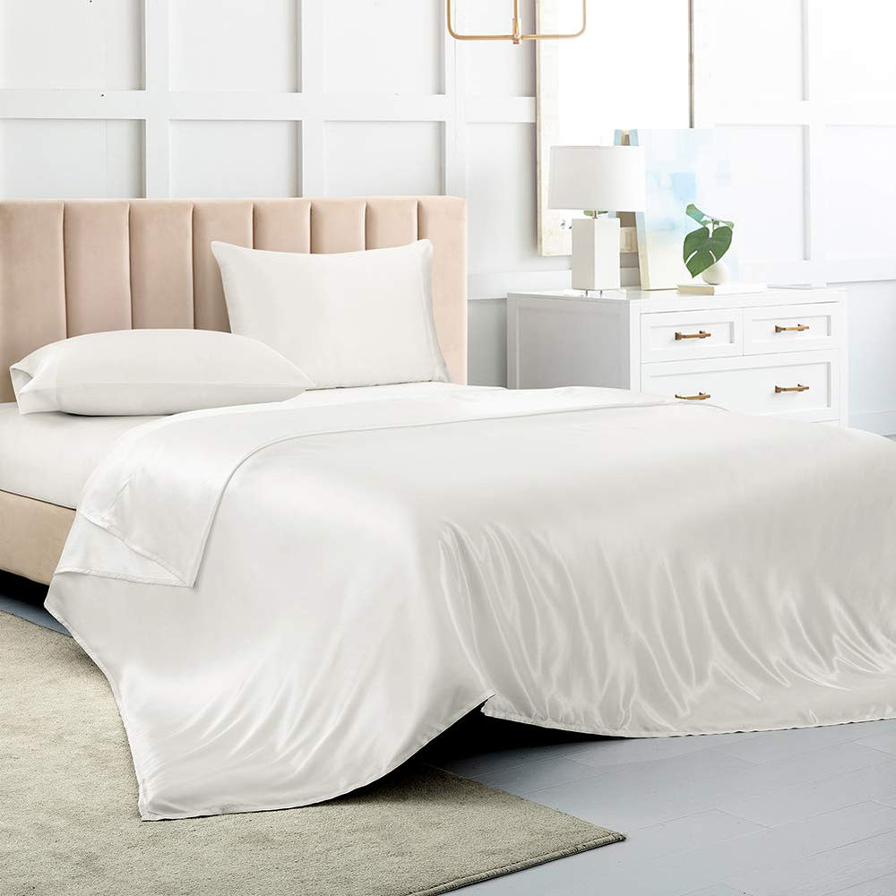 Luxbedding drap-housse plein posé, maintien élastique pour un lit net