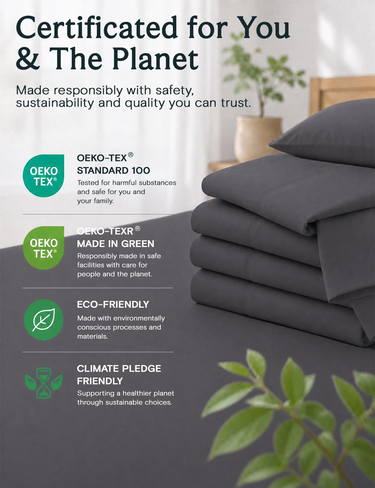 LuxClub éventail de couleurs disponibles pour assortir toute décoration