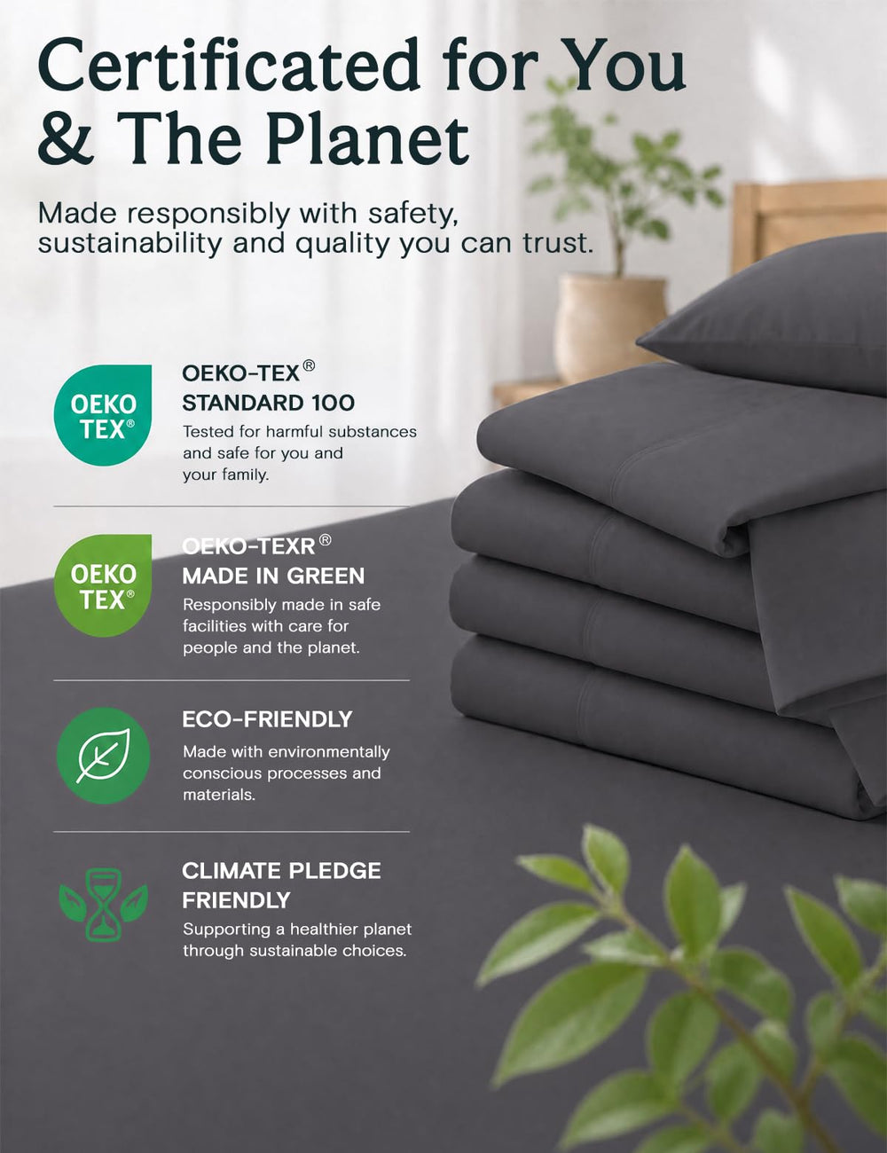 LuxClub éventail de couleurs disponibles pour assortir toute décoration