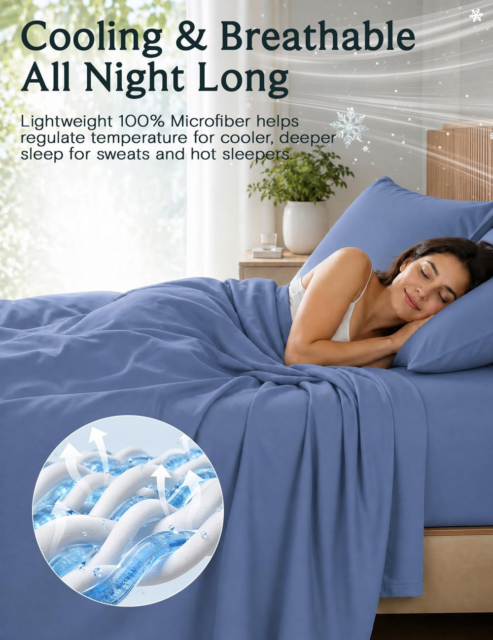LuxClub coin du drap-housse avec élastique, maintien sécurisé pour matelas épais