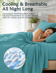 LuxClub drap‑housse avec poche profonde enfilé sur matelas épais