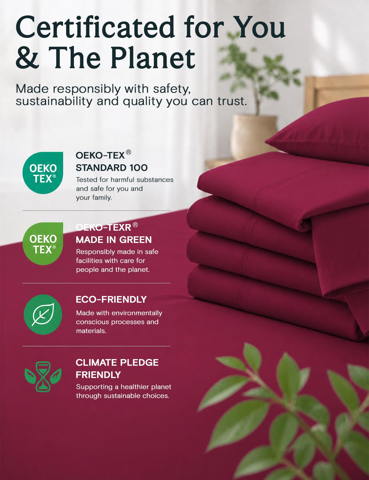 LuxClub couple utilisant les draps pour une nuit confortable