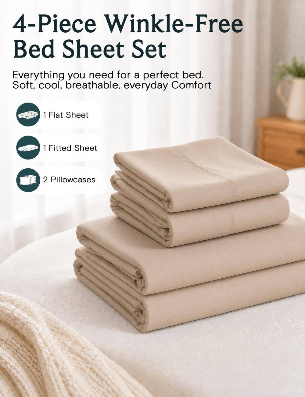 LuxClub profil montrant la profondeur 18" de la housse et compatibilité surmatelas