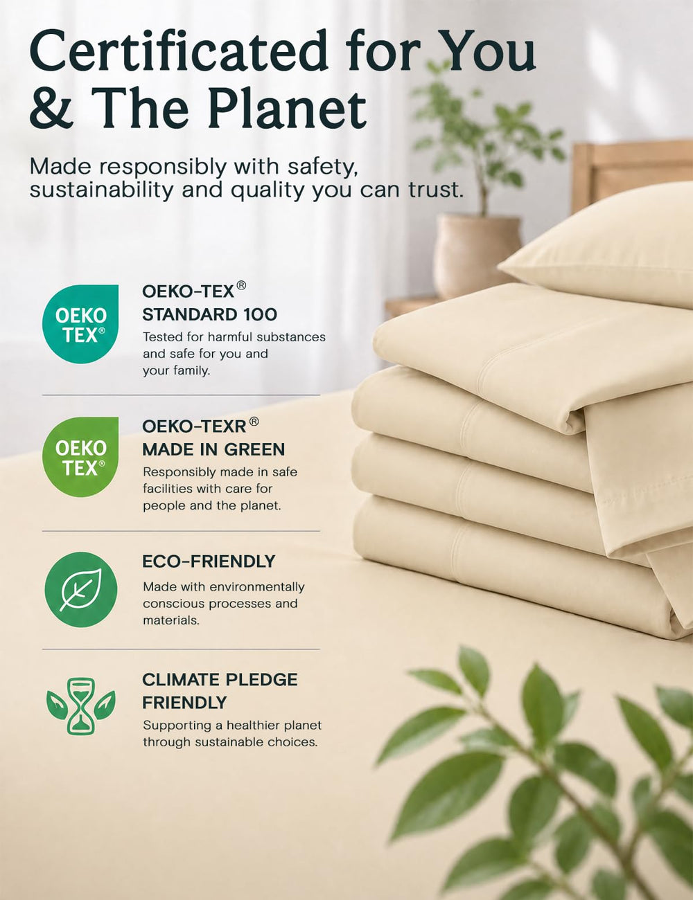 LuxClub draps pliés et emballage prêt à offrir pour cadeau pratique