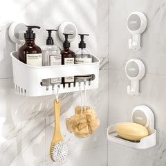 LUXEAR étagère pack vue de face montrant rangement organisé