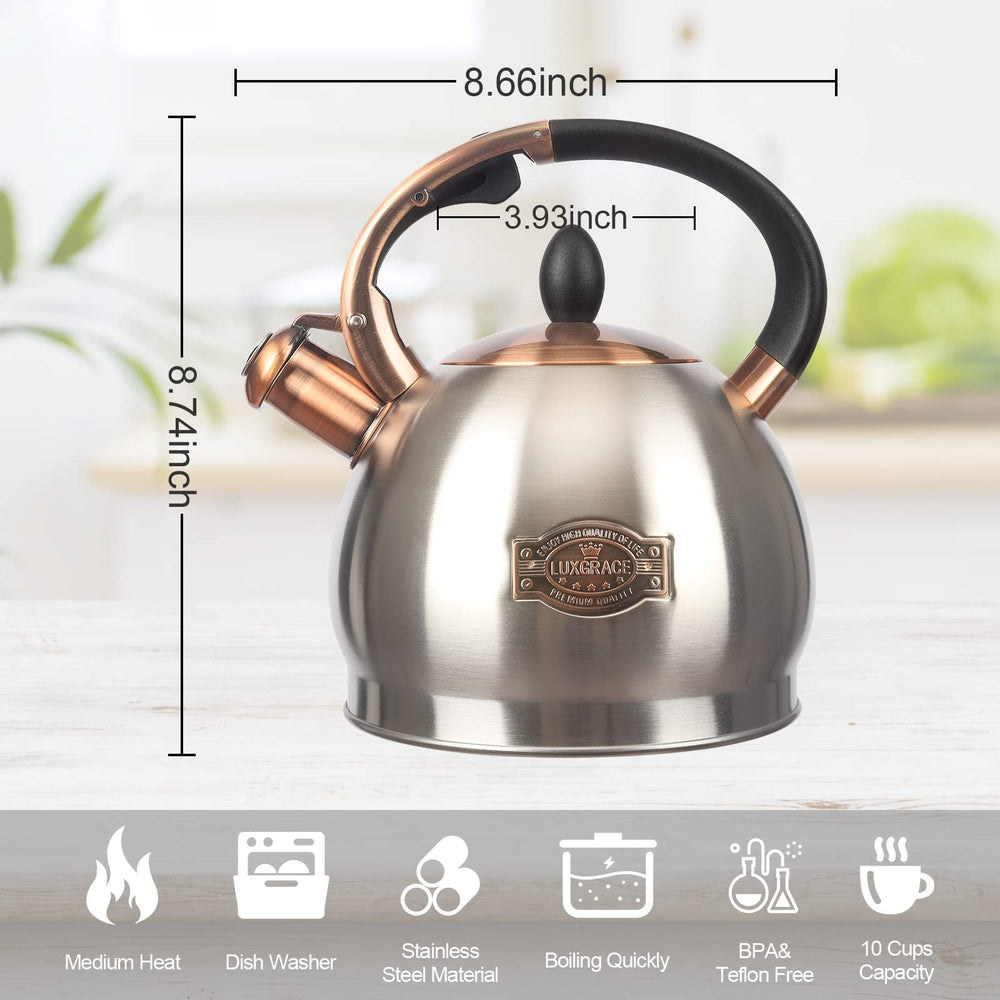 LUXGRACE comparaison d'échelle montrant capacité 3 Quart et proportion